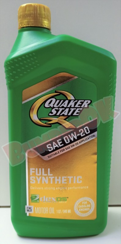 Моторна олива Quaker State Ultimate Durabiliti 0W-20 (0.946 л) - 2