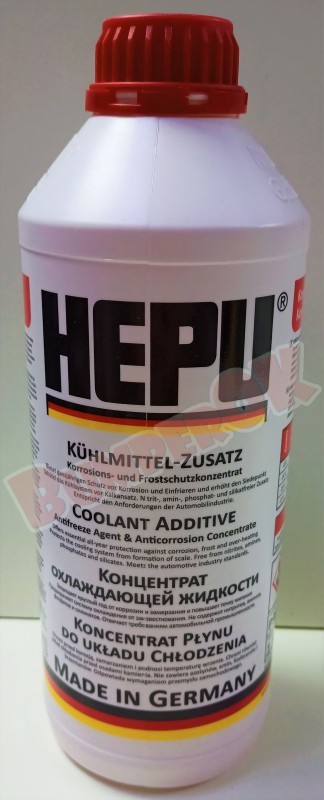 Антифриз HEPU G12 червоний концентрат - 2