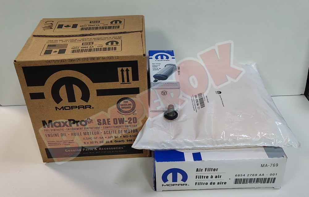 Комплект ТО для JEEP Grand Cherokee WL 3.6 2022- - 2