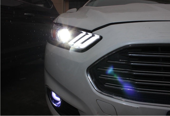 Фара 1 линза ford fusion 2014-2017 - 3