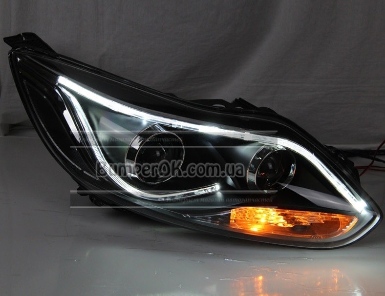 Фара ford focus 3 2011-2015 2 линзы - 4