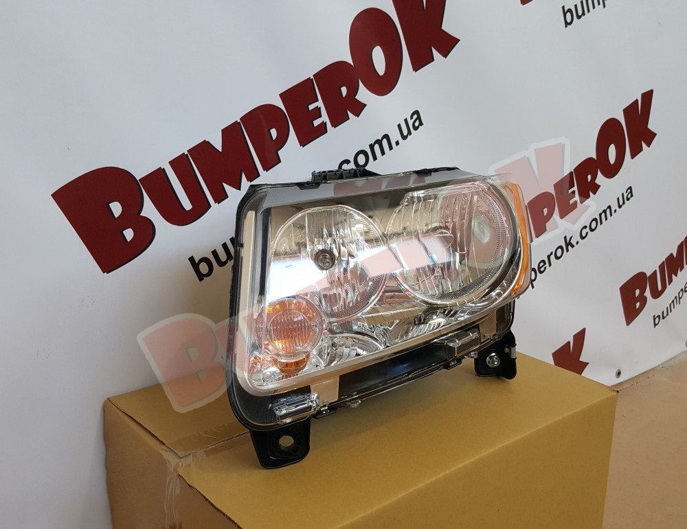 Фара ліва хромована Jeep Compass 2011-2016 - 4