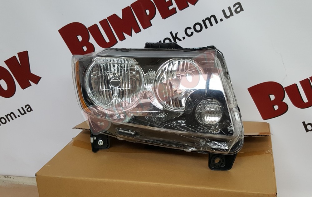 Фара права чорна Jeep Compass 2011-2016 - 2