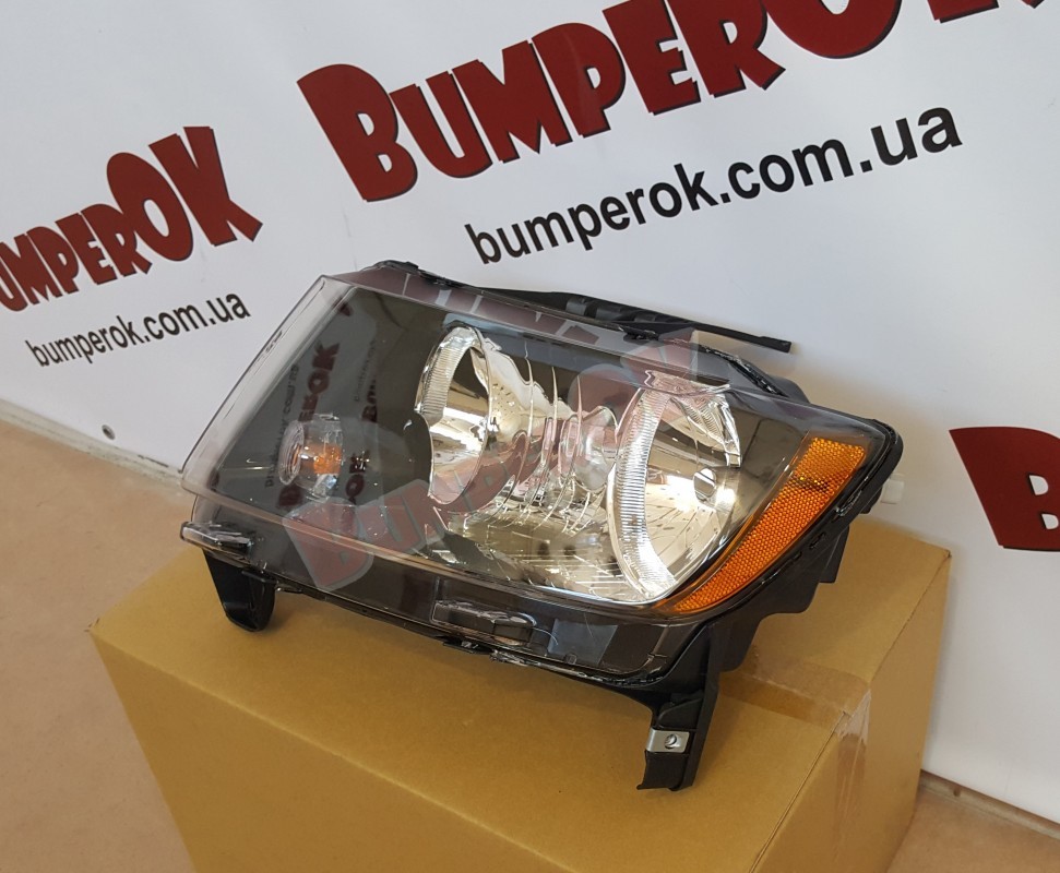 Фара ліва чорна Jeep Compass 2011-2016 - 4