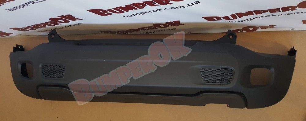 Бампер задній суцільний Jeep Renegade 2015- - 3