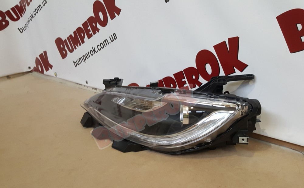Фара ліва хромована вставка з LED Chrysler 200 2014- - 4