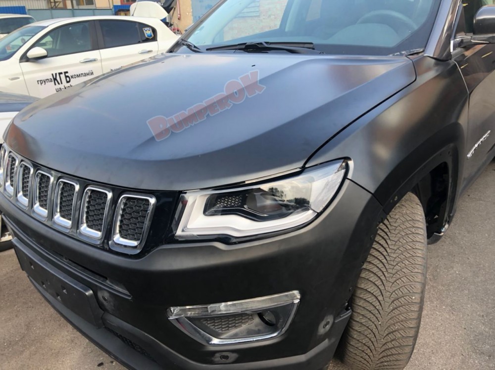 Капот сталевий Jeep Compass 2017- - 2