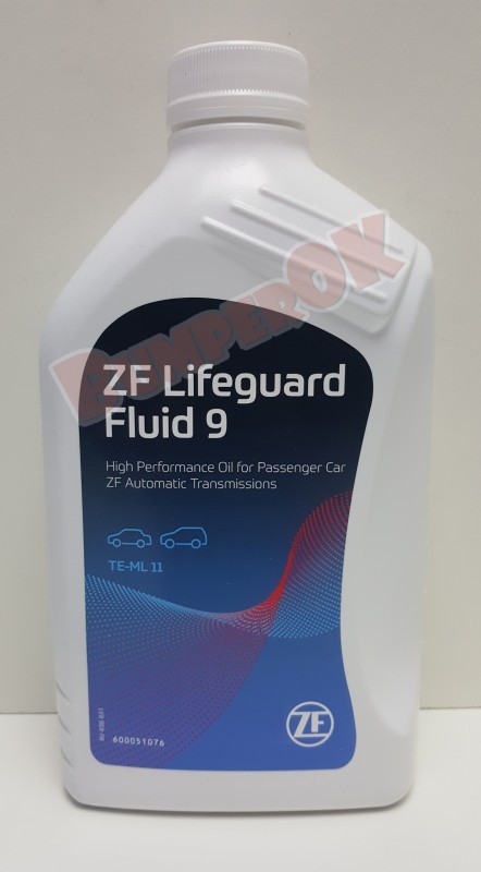 Олива для  АКПП 9HP Jeep Compass/Renegade  ZF Lifeguard 9 - 2