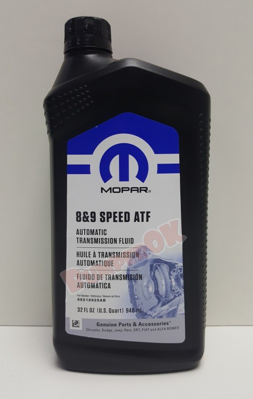 Олива для АКПП 8&9 Speed ATF Mopar (0.946 л) - 2