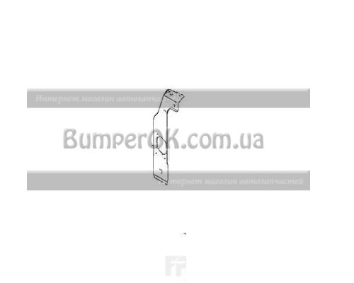 Панель передняя вертикальная правая Suzuki Grand Vitara
