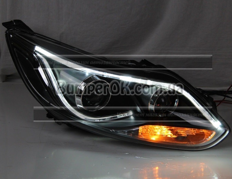 Фара ford focus 3 2011-2015 2 линзы